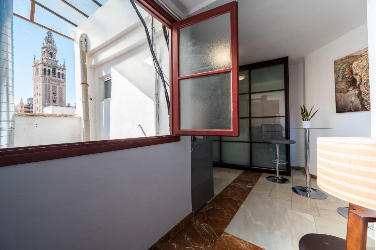Ferienwohnung Atico Lujo Junto A La Catedral. Giralda Sevilla Exterior foto